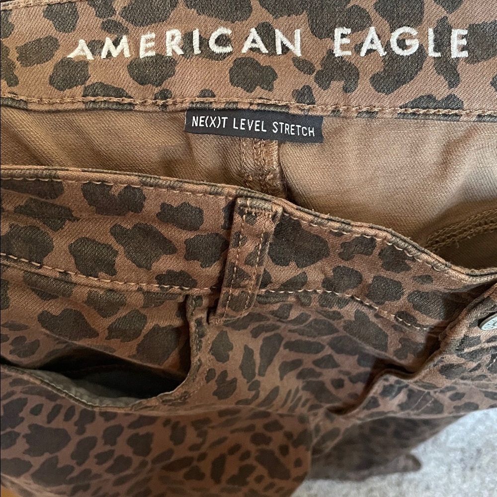 American Eagle Outfitters Cheetah Skinny Jeans 🦅🐆 - Picture 13 of 17